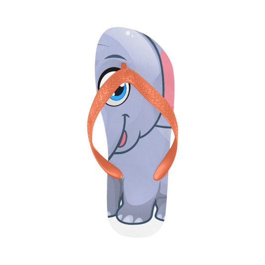 Happy Elephant Flip Flops