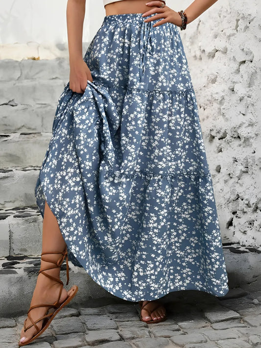 Tiered Bloom Skirt
