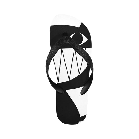 Cheesy Cat Flip Flops