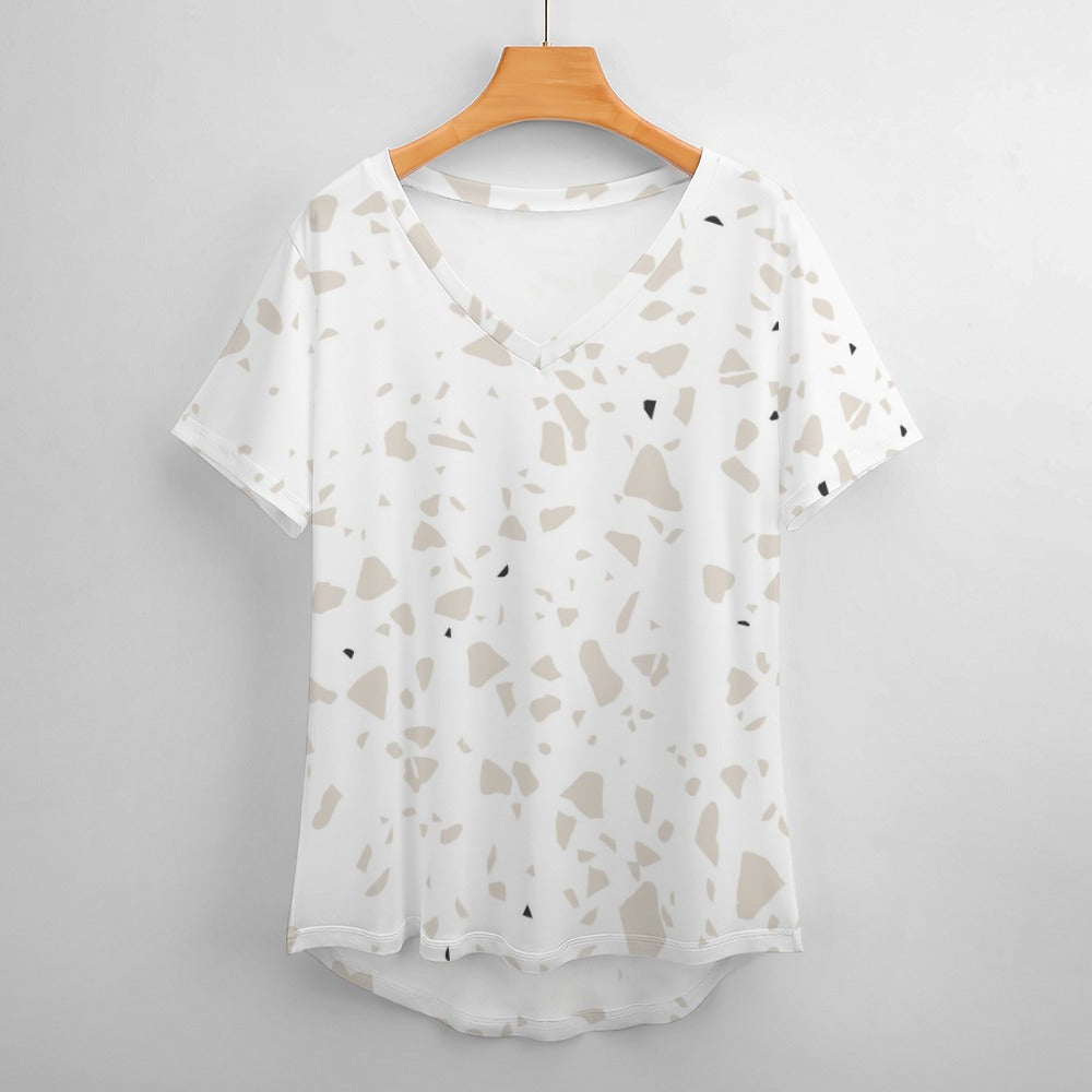 V Neck Shirt Short-sleeve T-Shirt