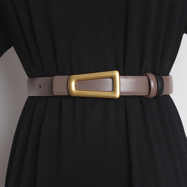 Genuine Leather Cummerbunds Corsets Waistband