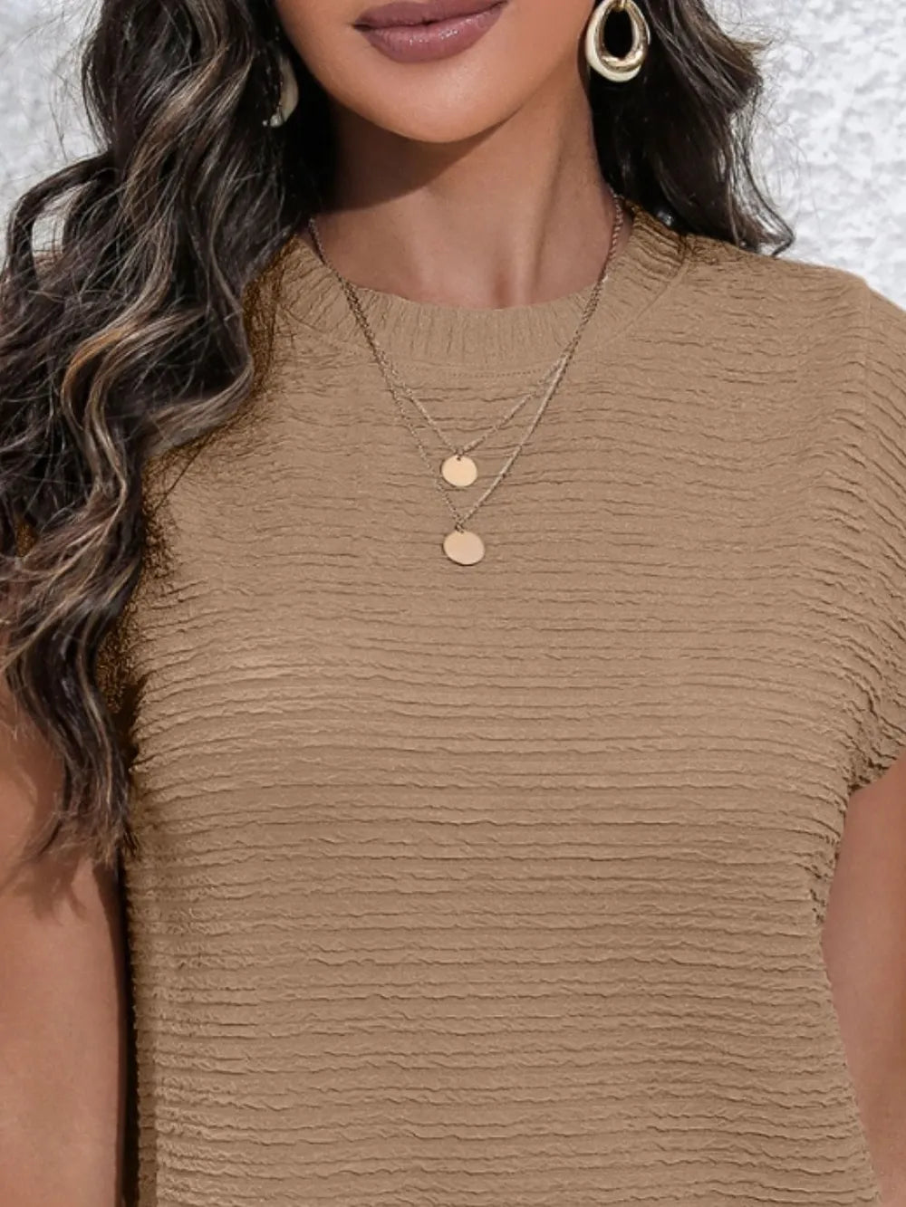 Cap Sleeve Casual Mini Dress with Pockets