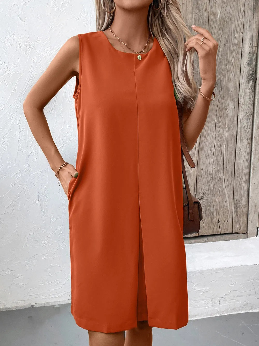 Sleeveless Mini Dress