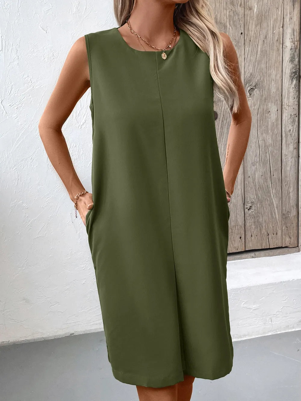 Sleeveless Mini Dress