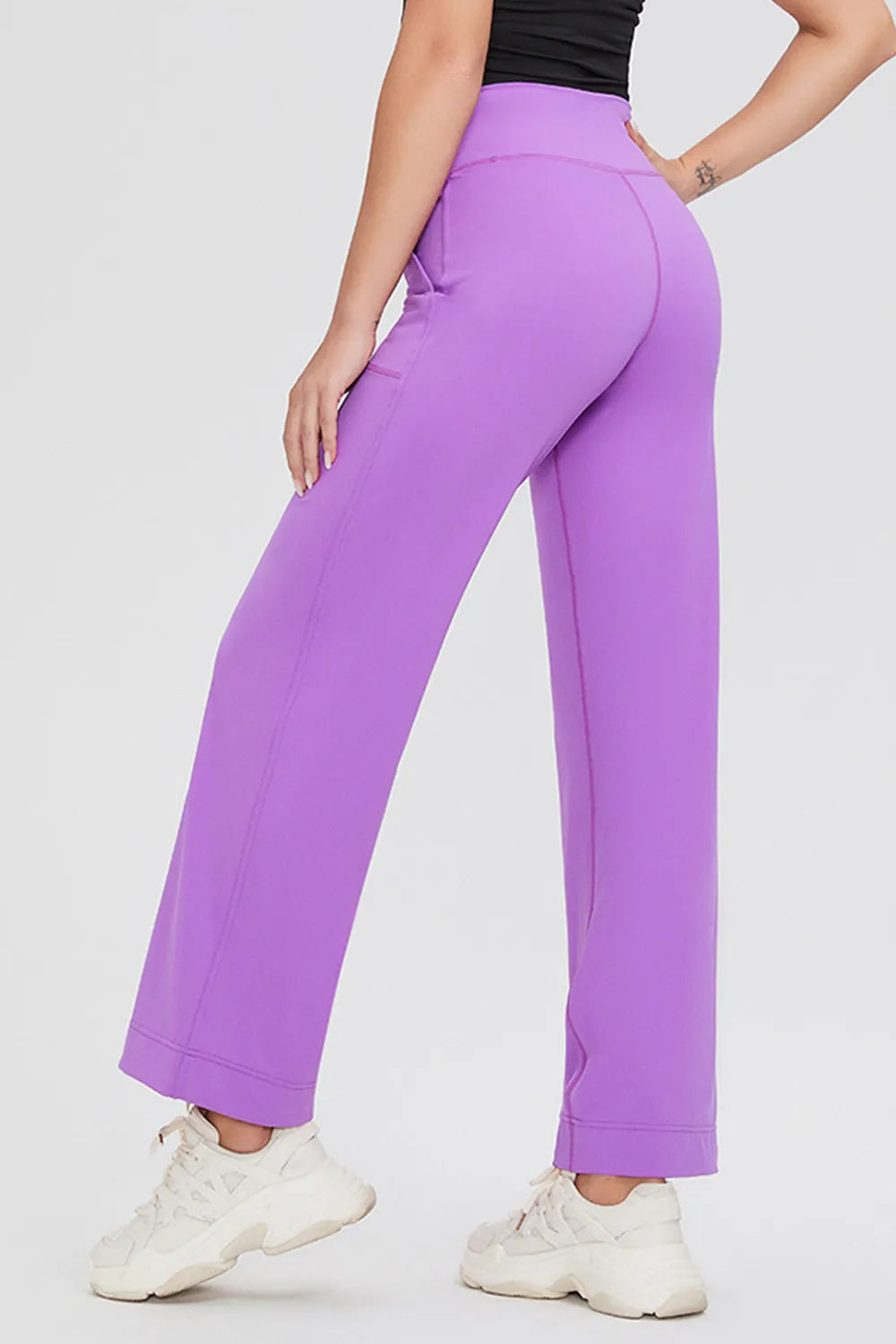Basic Bae High-Waisted Drawstring Pants – Full Size Fit