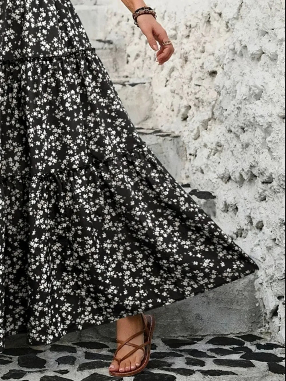 Tiered Bloom Skirt