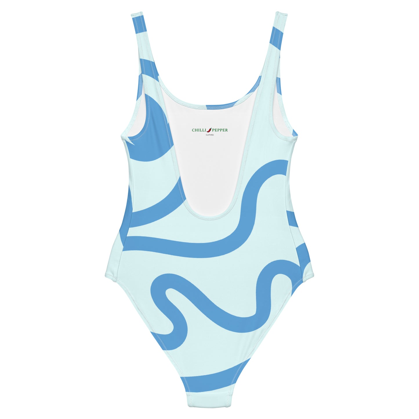 Blue Wave One-Piece Swimsuit