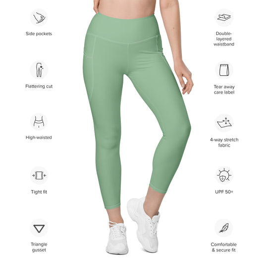 High-waisted Leggings with pockets