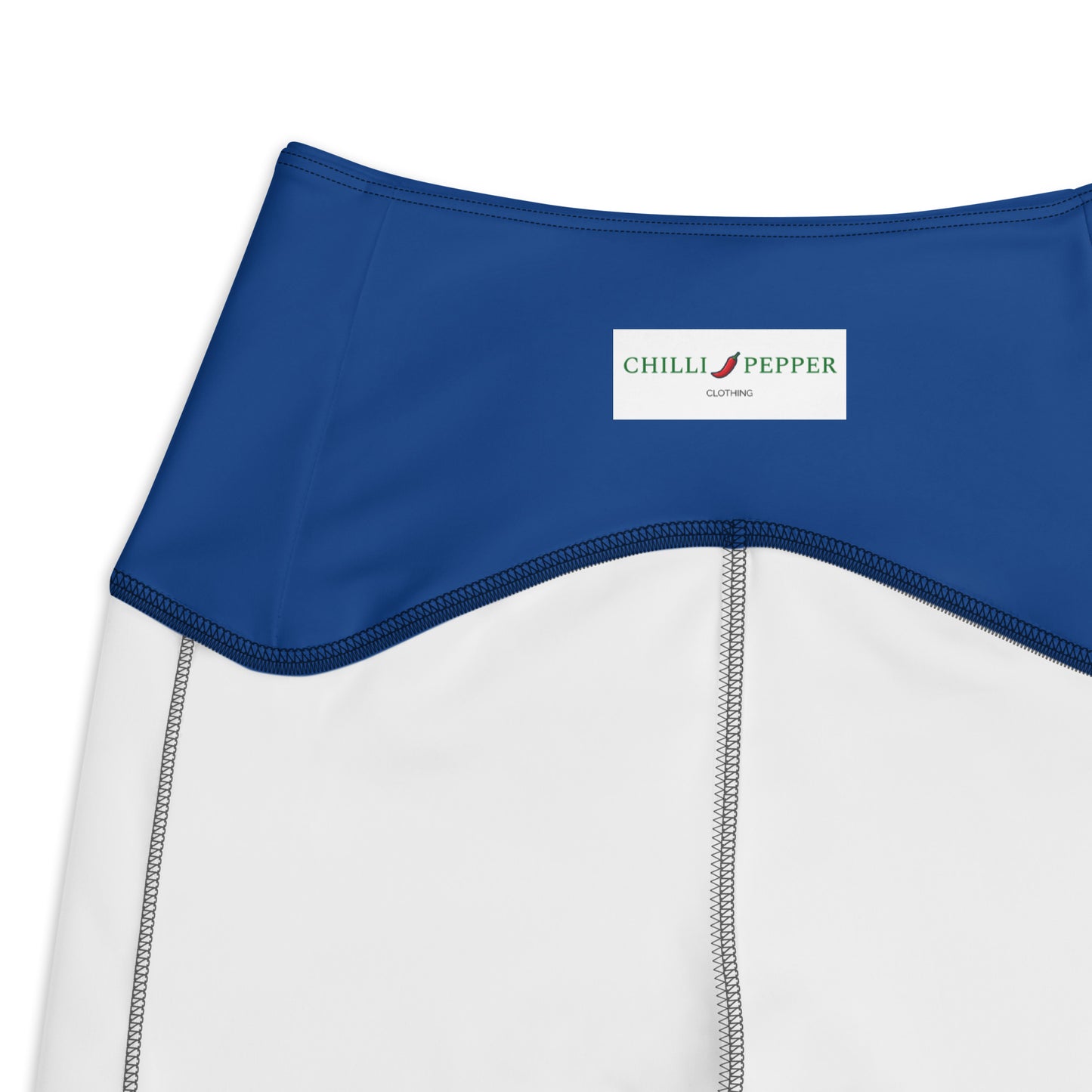High-waisted Leggings with pockets in Blue