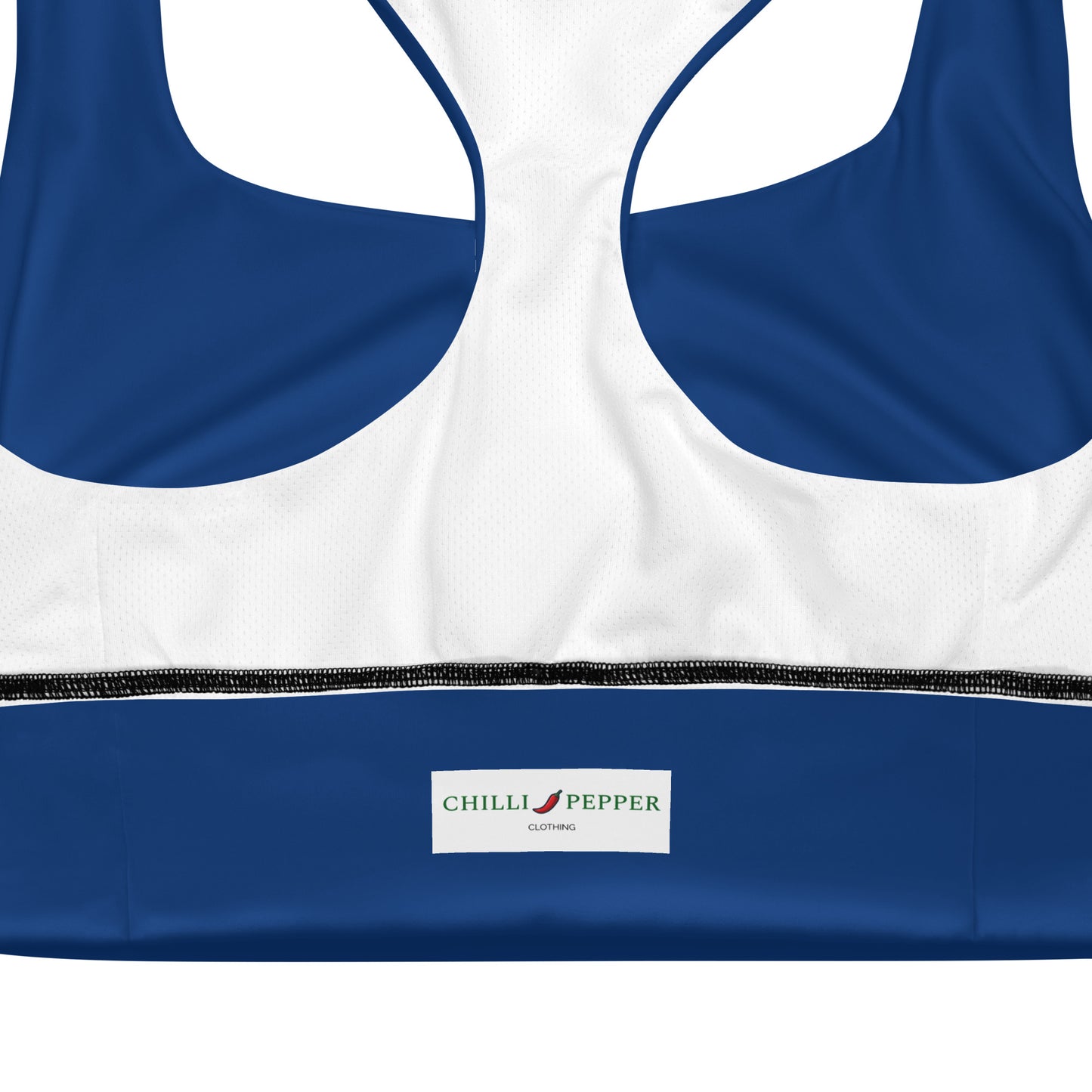 High Support Longline Sports Bra Dark Blue
