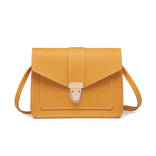 Small Crossbody Mini PU Leather Shoulder Messenger Bag
