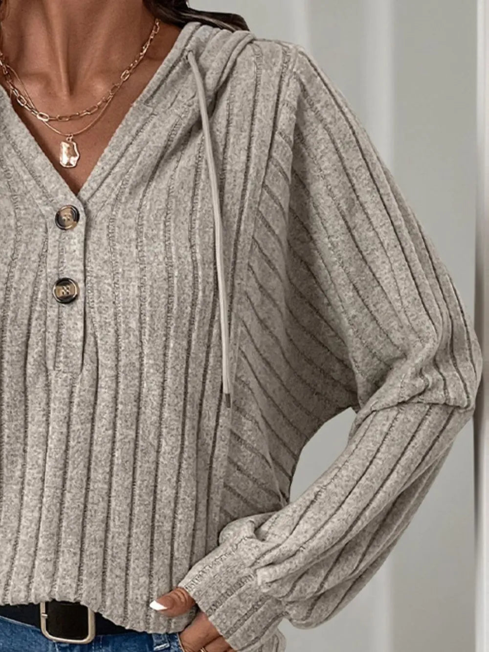 Perfee Drawstring Hoodie – Perfect for Comfort and Effortless Style