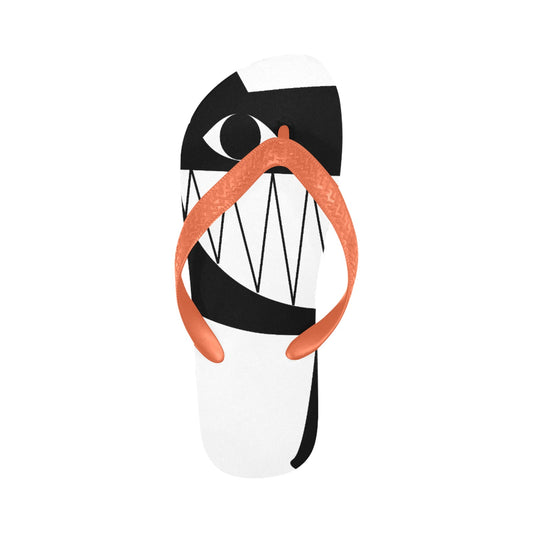 Cheesy Cat Flip Flops