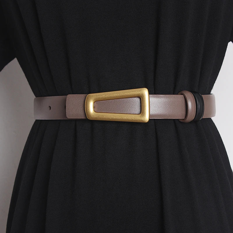 Genuine Leather Cummerbunds Corsets Waistband