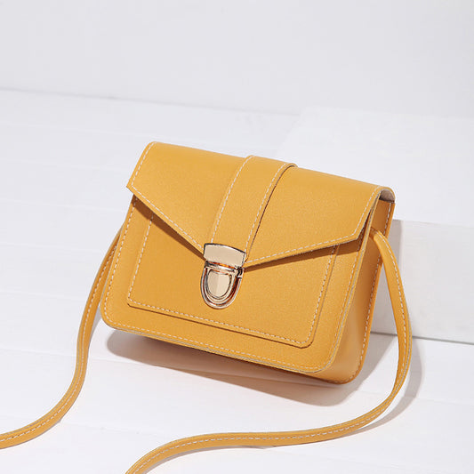 Small Crossbody Mini PU Leather Shoulder Messenger Bag
