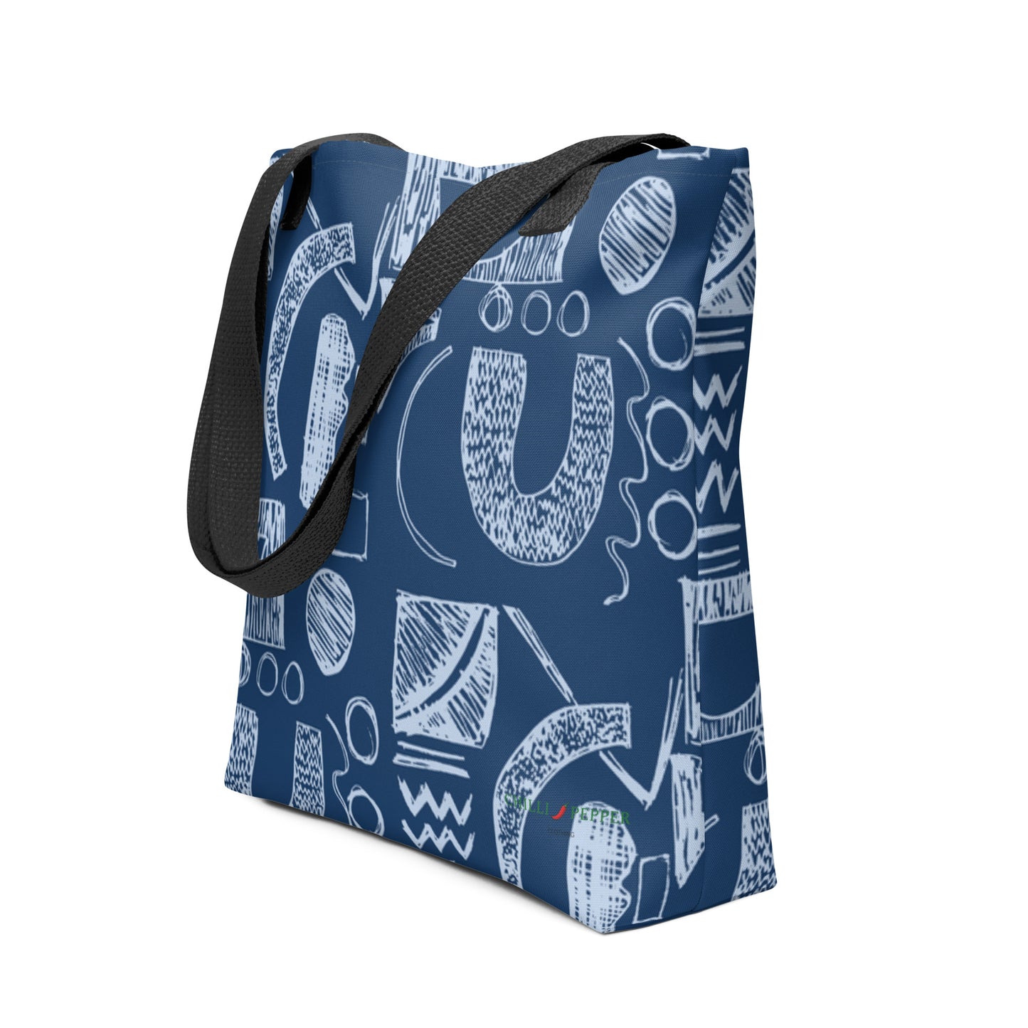 Tote bag Blue Magnet