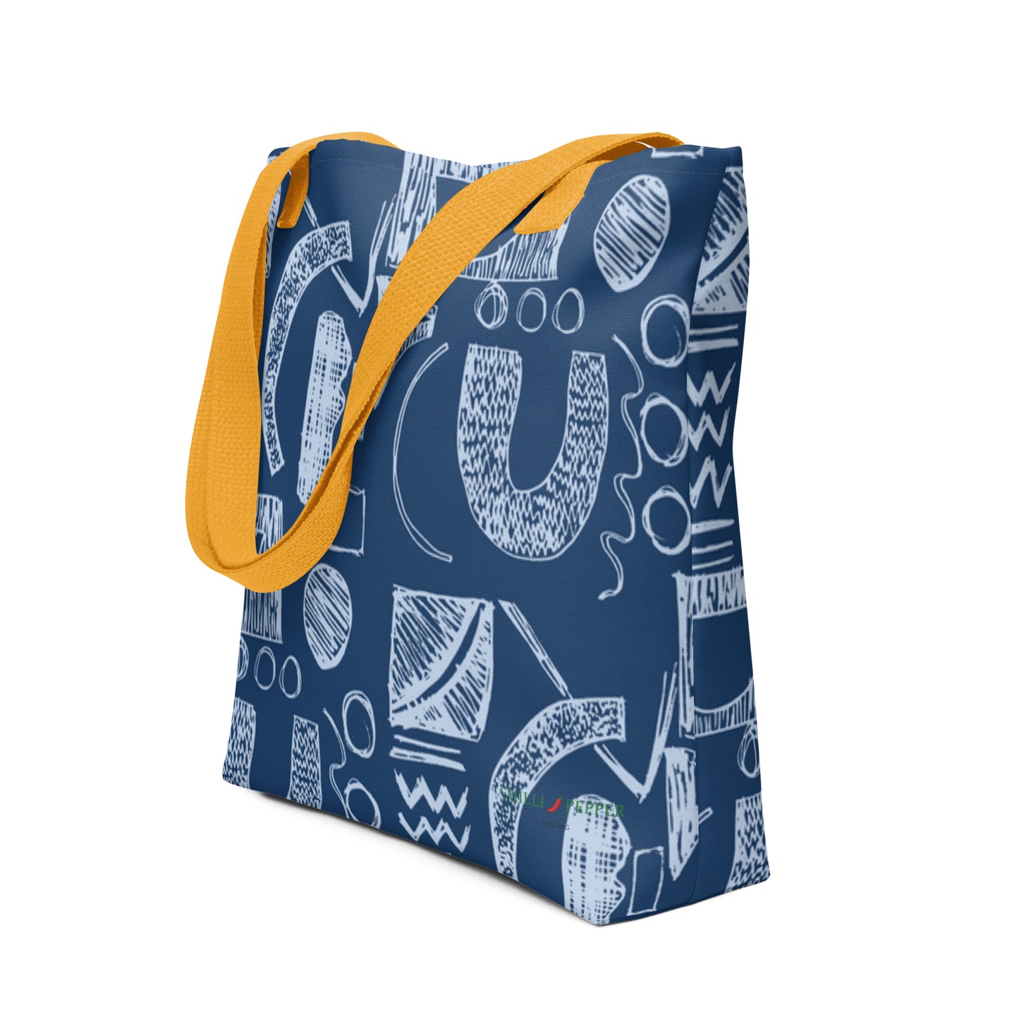 Tote bag Blue Magnet