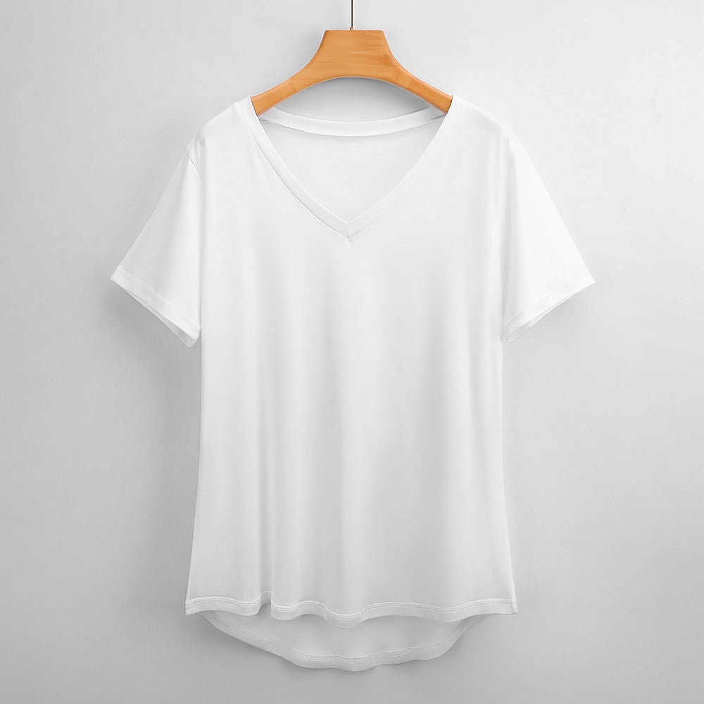 V Neck Shirt Short-sleeve T-Shirt
