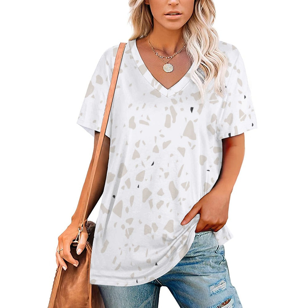 V Neck Shirt Short-sleeve T-Shirt