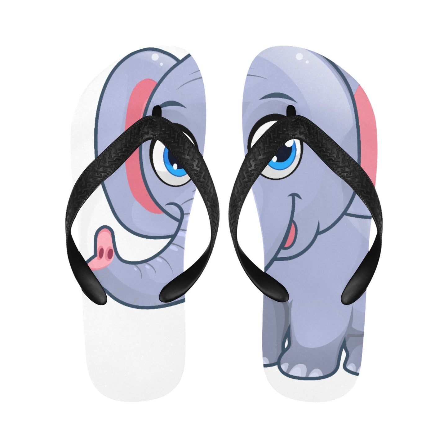 Happy Elephant Flip Flops